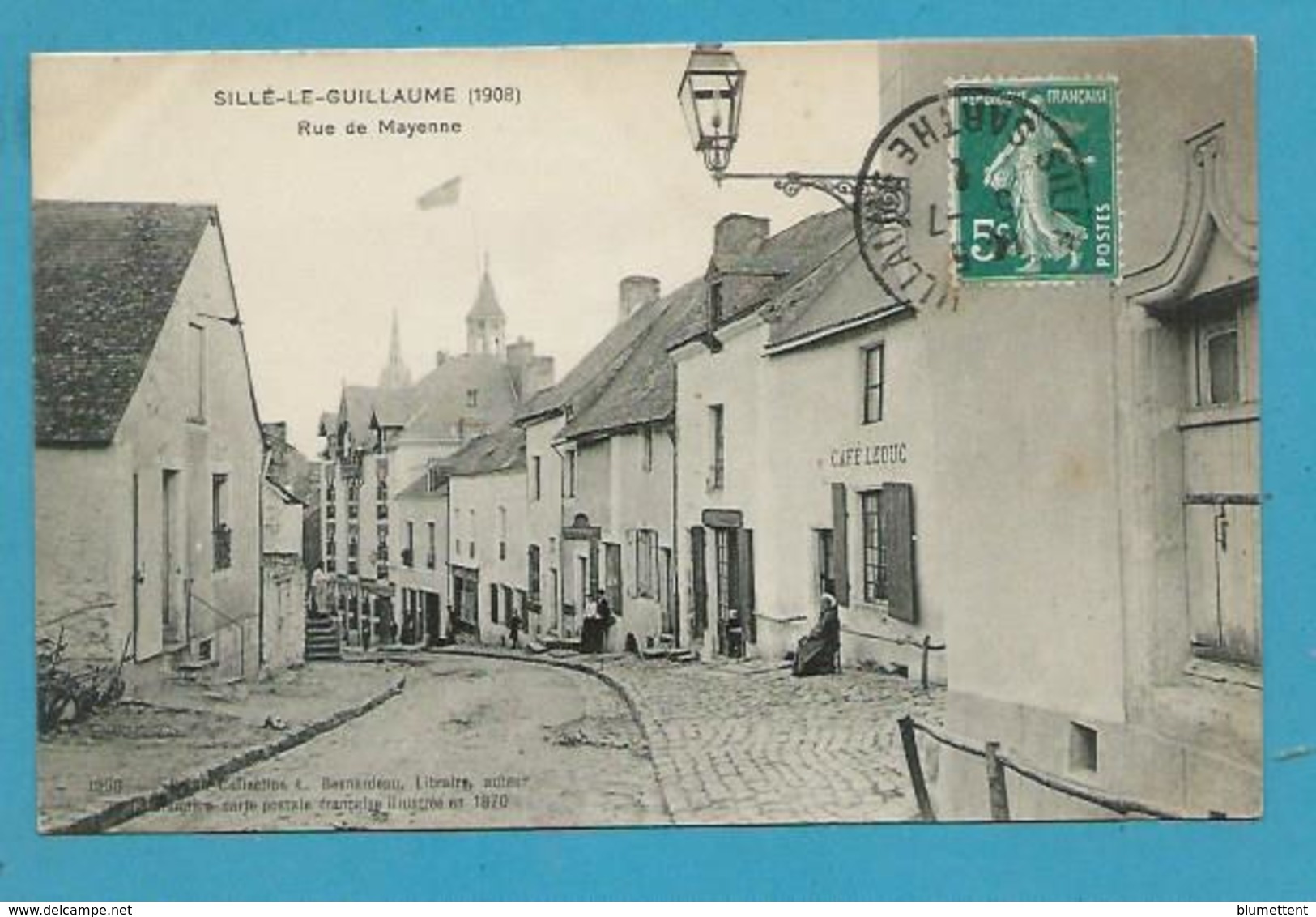 CPA Rue De Mayenne SILLE-LE-GUILLAUME 72 - Sille Le Guillaume