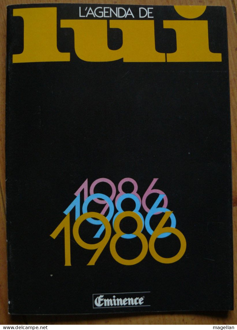 LUI - N° 264 Décembre 1985 Avec Son Supplément : Agenda érotique 1986 - Femmes Nues - Autres & Non Classés