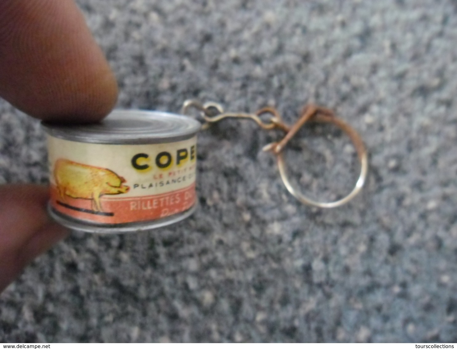 1 PORTE CLEFS COPER - Rillettes De Cochon De Plaisance Du Gers (32)  @ Vers 1965 - Porte-clefs