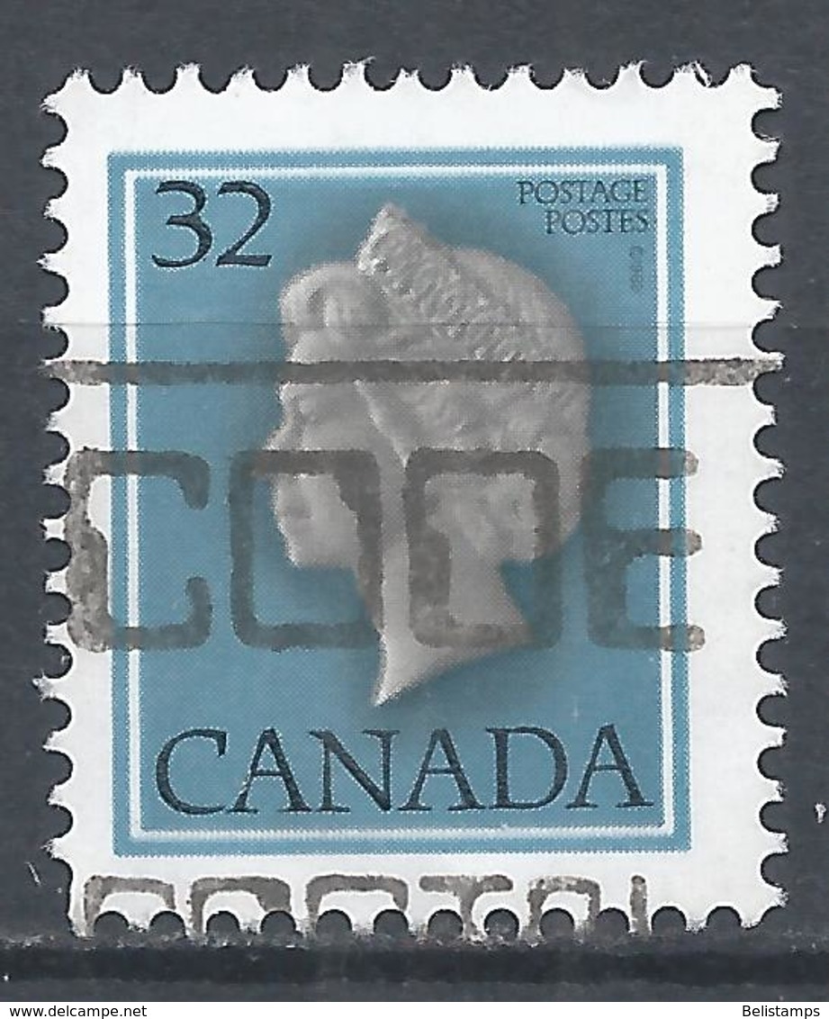 Canada 1983. Scott #792 (U) Queen Elizabeth II - Usati