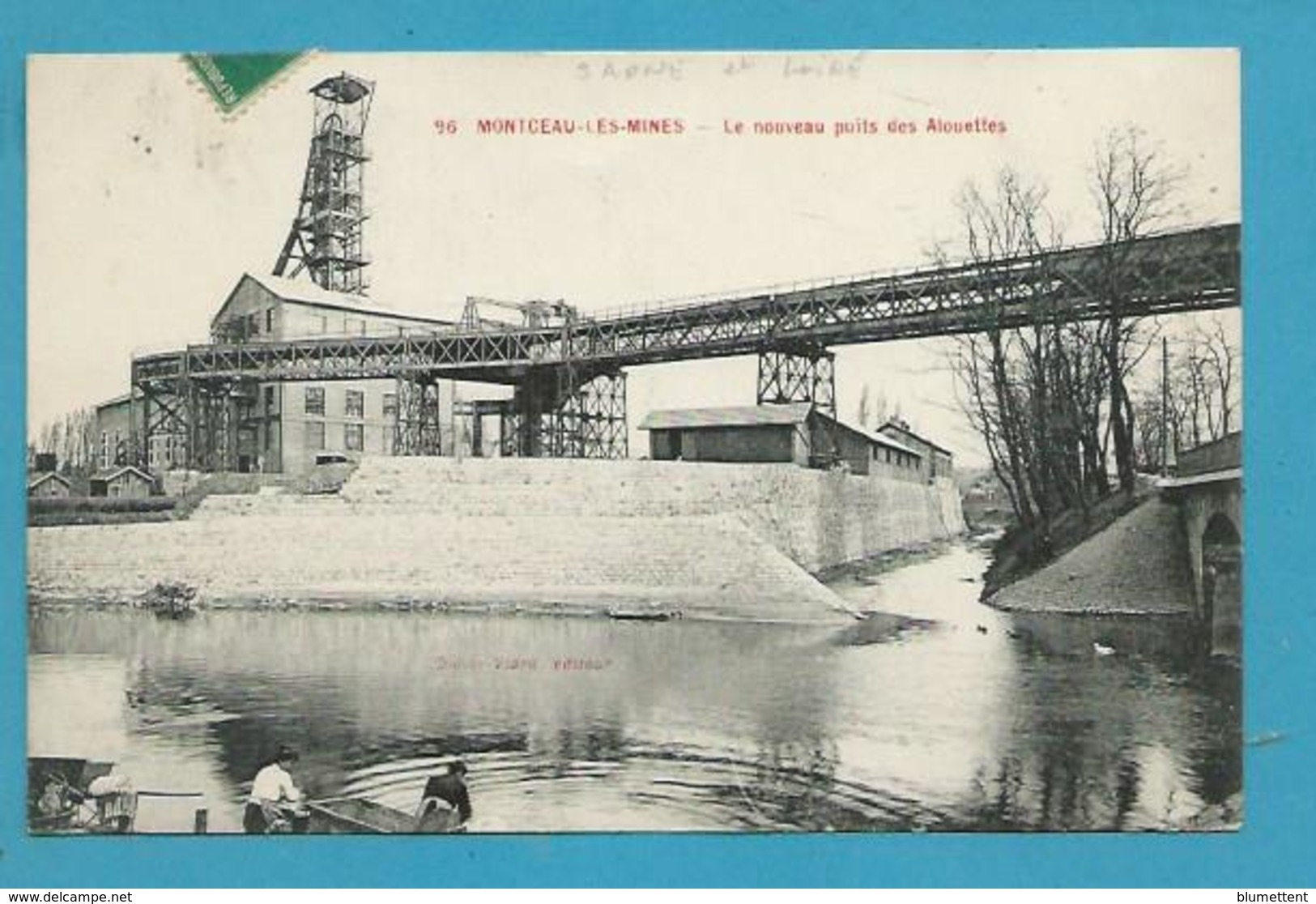 CPA 96 - Lavandières - Le Nouveau Puits Des Alouettes MONTCEAU-LES-MINES  71 - Montceau Les Mines