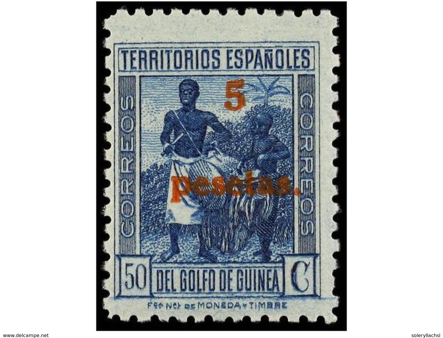 859 ** COLONIAS ESPAÑOLAS: GUINEA. Ed.NE 12/14. <B>NO EMITIDOS.</B> Serie Completa. LUJO. Cat. 207?. - Sonstige & Ohne Zuordnung