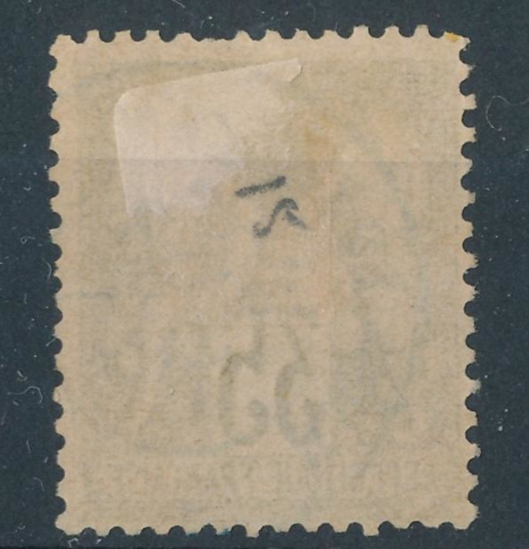 N°93 CACHET A DATE BLEUE ETRANGER. - 1876-1898 Sage (Type II)