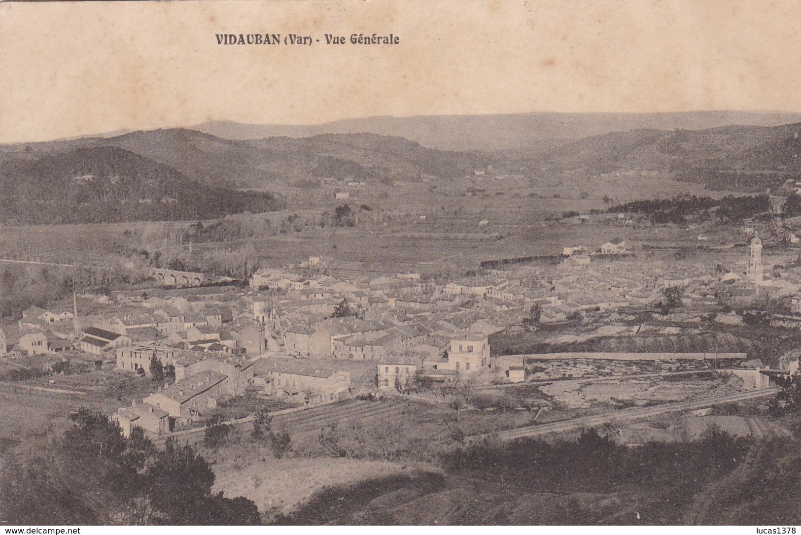 83 / VIDAUBAN / VUE GENERALE / 1907 - Vidauban