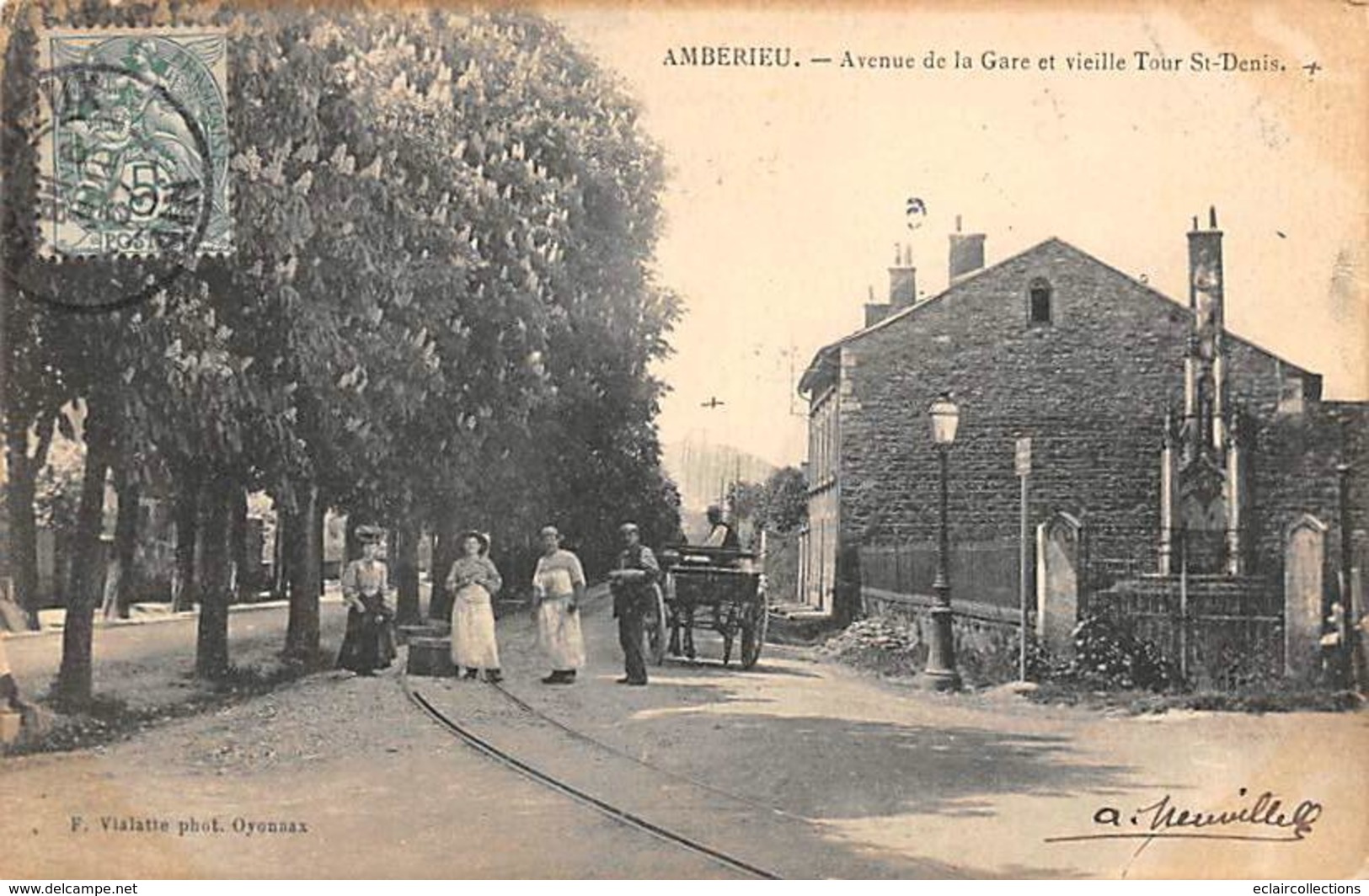 Ambérieu  En Bugey     01       Avenue De La Gare                   (voir Scan) - Non Classés