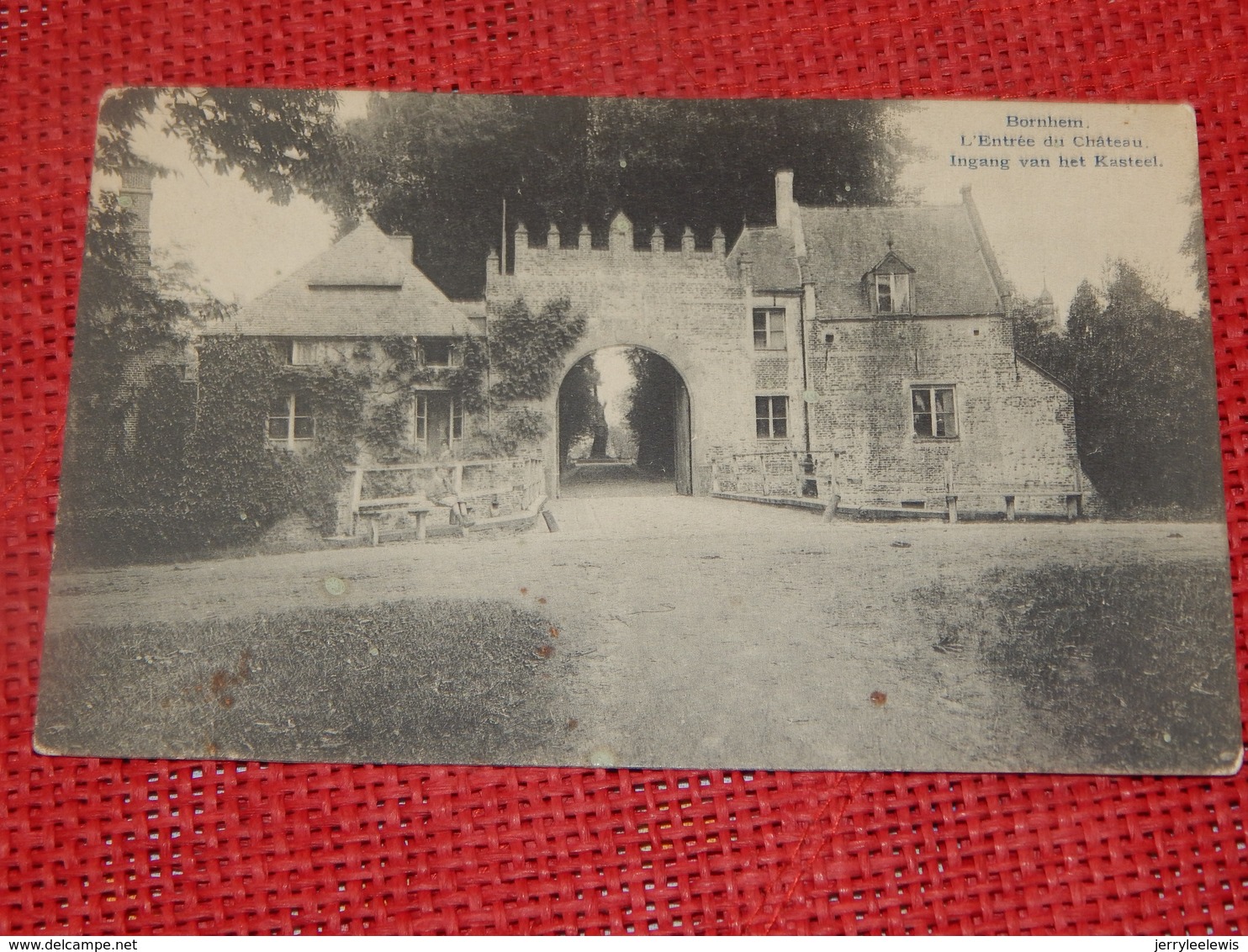 BORNEM -  Bornhem  -  Ingang Van Het Kasteel - L'entrée Du Château - Bornem