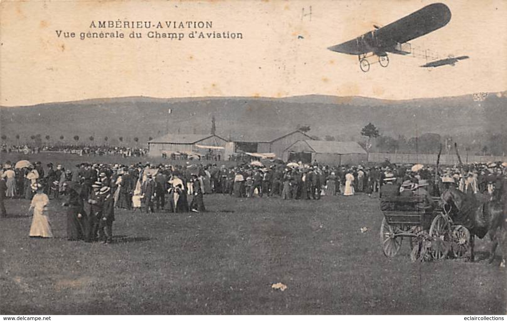 Ambérieu En Bugey      01      Vue Générale Du Champ D'aviation               (voir Scan) - Non Classés