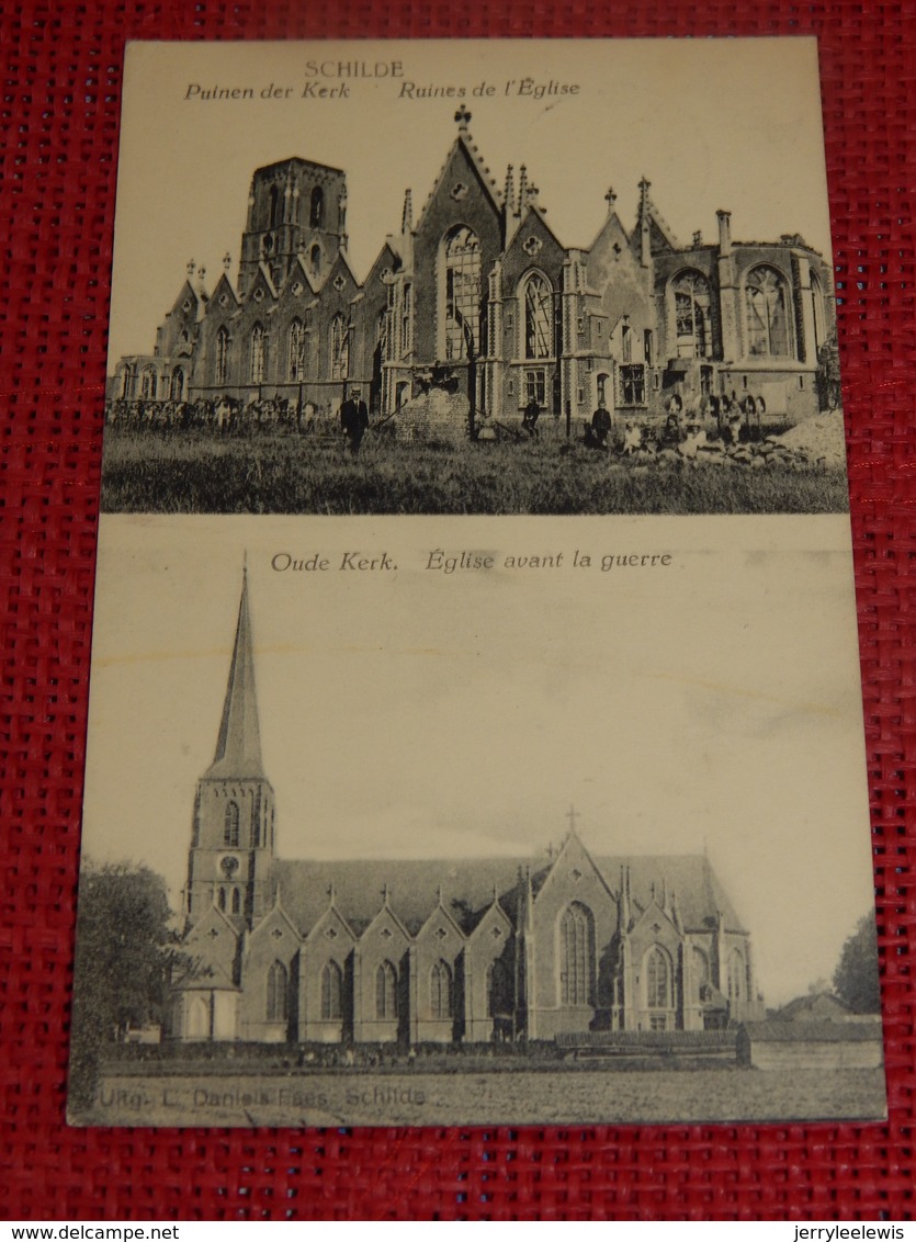 SCHILDE  -  Puinen Der Kerk  - Oude Kerk  - - Schilde