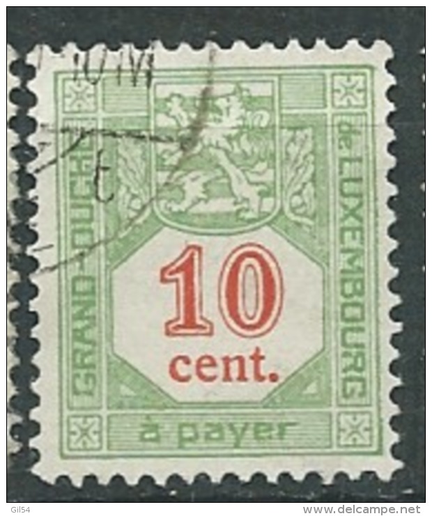Luxembourg - Taxe  - Yvert N° 11 Oblitéré   - Ad36921 - Postage Due