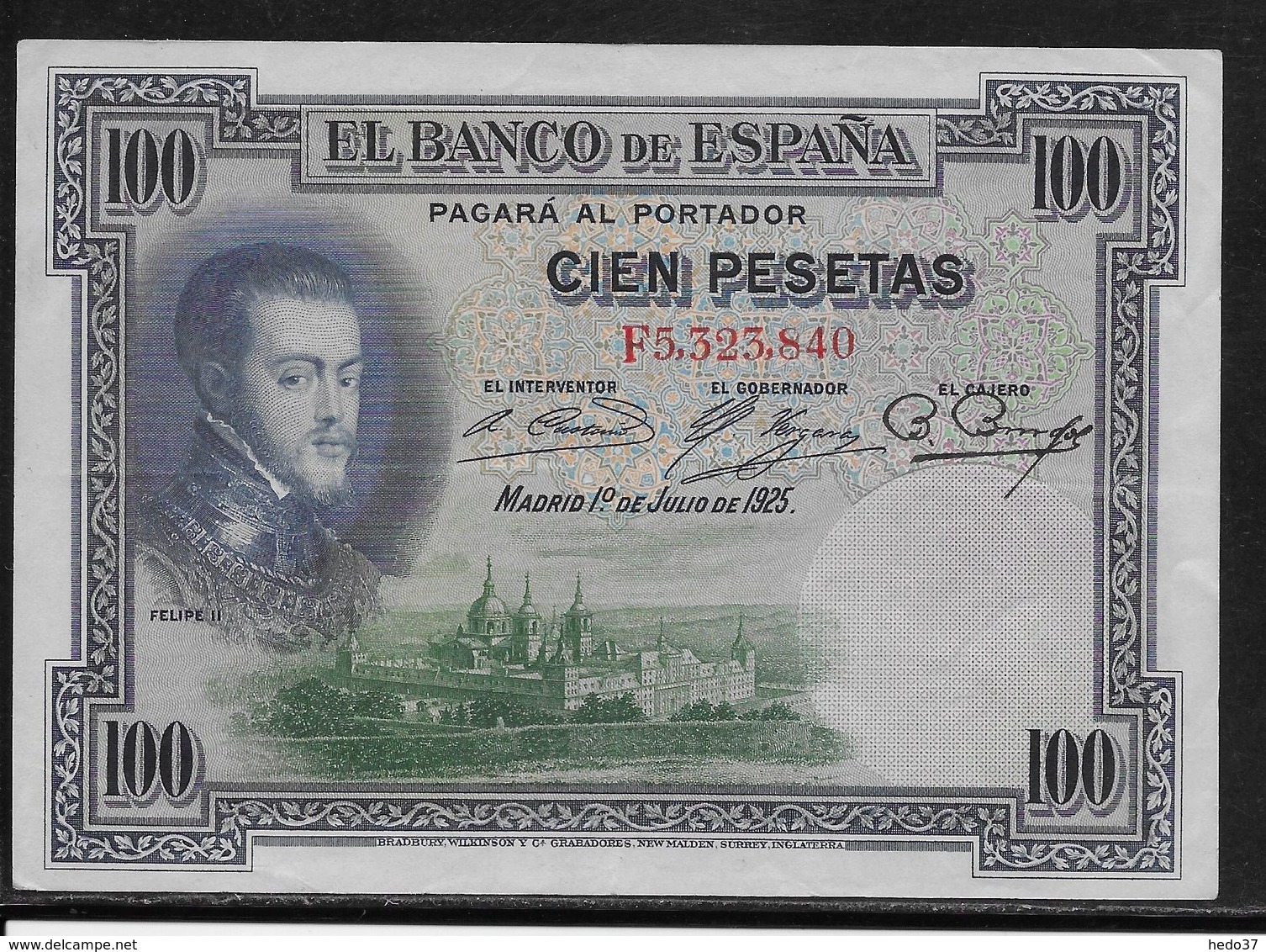 Espagne - 100 Pesetas - 1925 - Pick N°69 - SUP - 100 Peseten