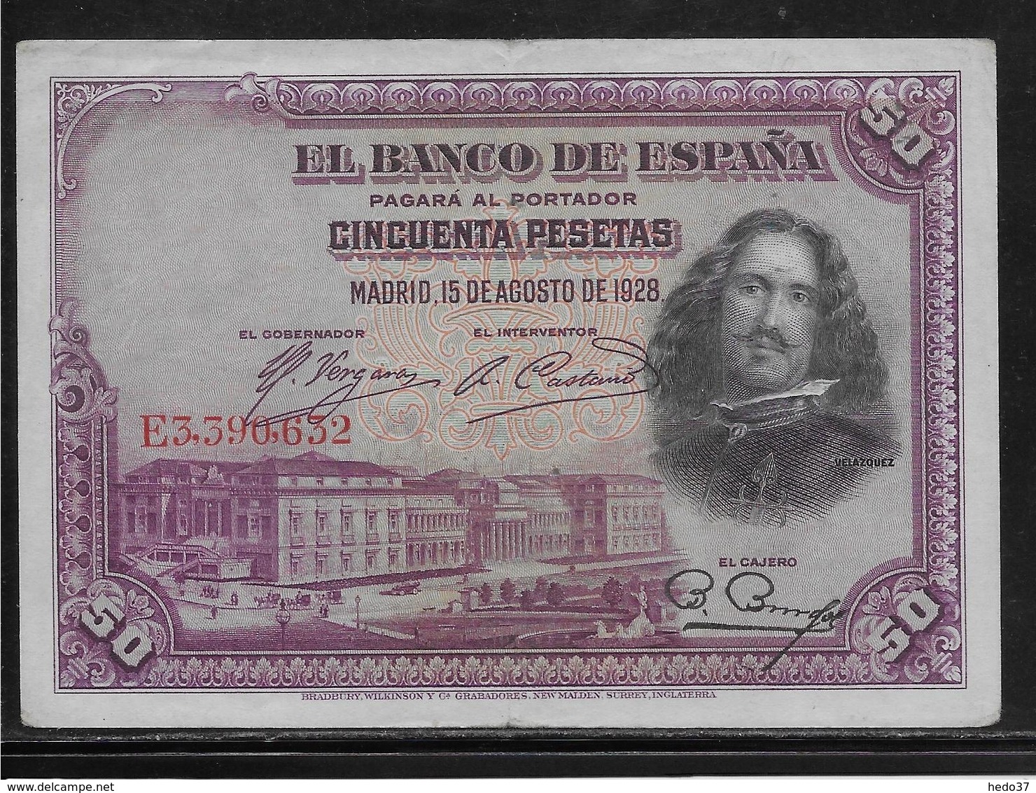 Espagne - 50 Pesetas - 1928 - Pick N°75 - SUP - 50 Peseten