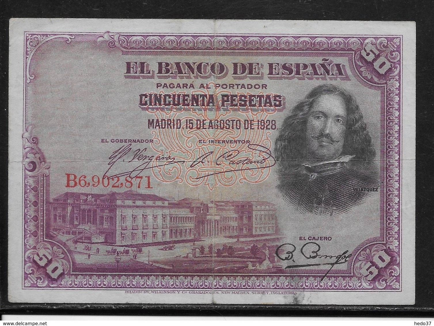 Espagne - 50 Pesetas - 1928 - Pick N°75 - SUP - 50 Peseten