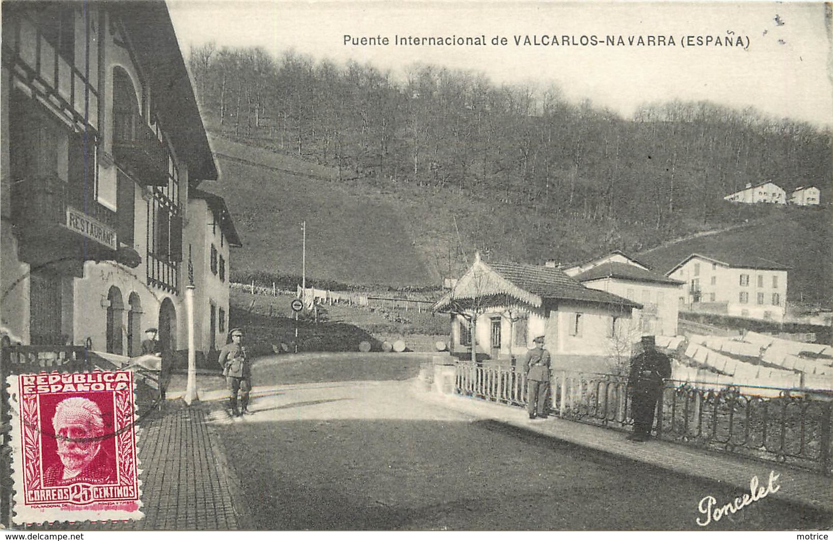 PUENTE INTERNATIONAL DE VALCARLOS NAVARRA (espagne) - Douane