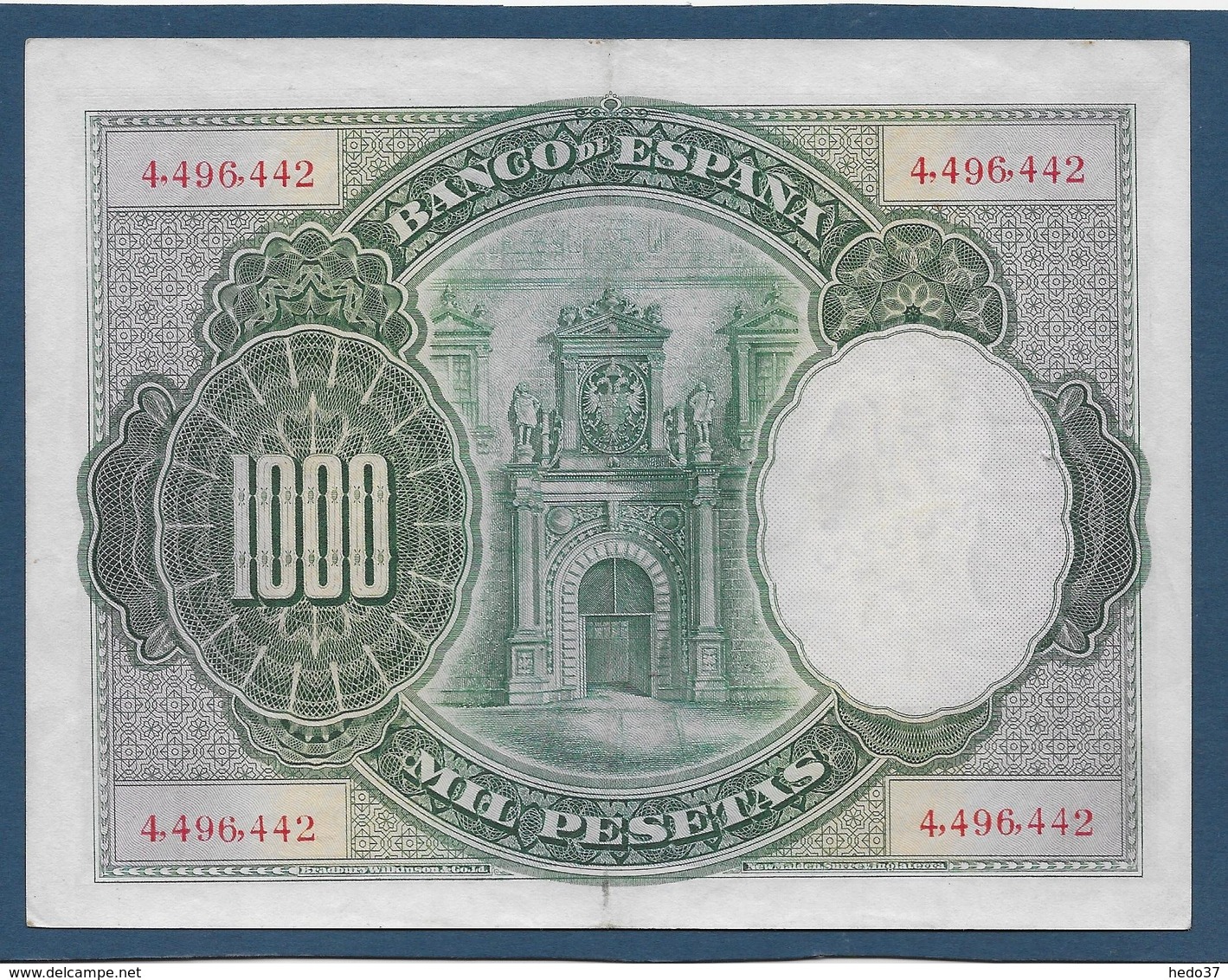 Espagne - 1000 Pesetas - 1925 - Pick N°70 - SUP - 1000 Peseten