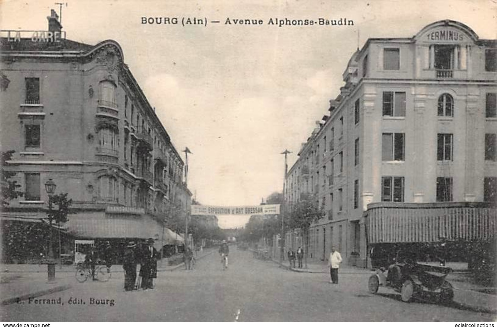 Bourg En Bresse     01      Avenue Alphonse Baudin        (voir Scan) - Otros & Sin Clasificación