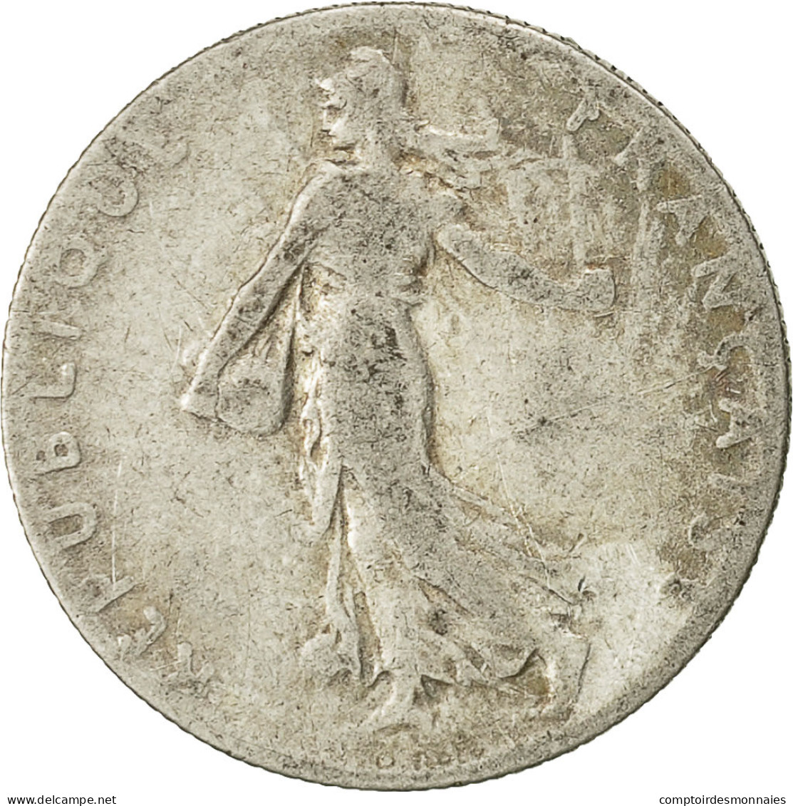Monnaie, France, Semeuse, 50 Centimes, 1900, Paris, TB+, Argent, Gadoury:420 - G. 50 Centimes