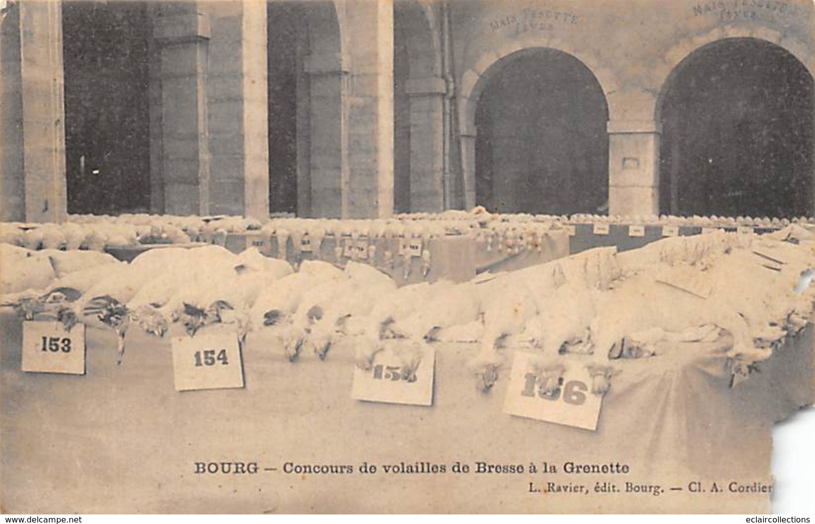 Bourg En Bresse     01      Concours De Volailles De Bresse        ( Angle  Coupé Voir Scan) - Andere & Zonder Classificatie