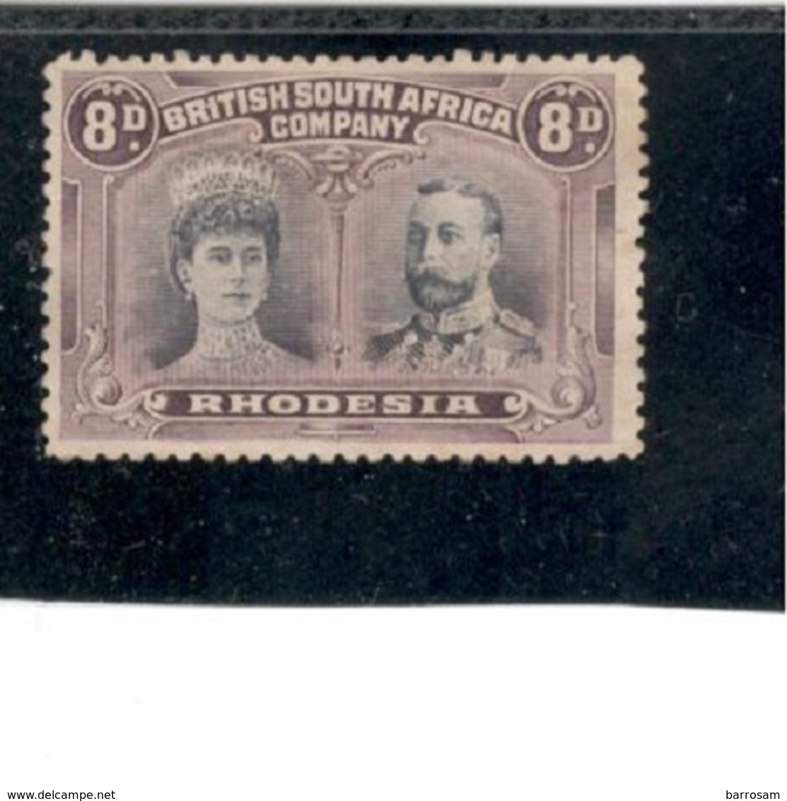 Rhodesia(British South AfricaCompany)1910:Michel(Scott)109 Mng(*) Cat.Value180-200Euros($208+) - Sonstige & Ohne Zuordnung