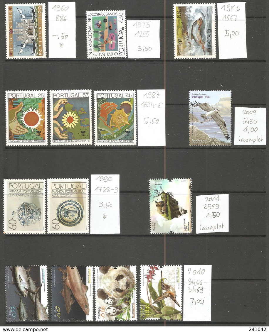 Portugal, 1960-2010, Lot Divers - Collections