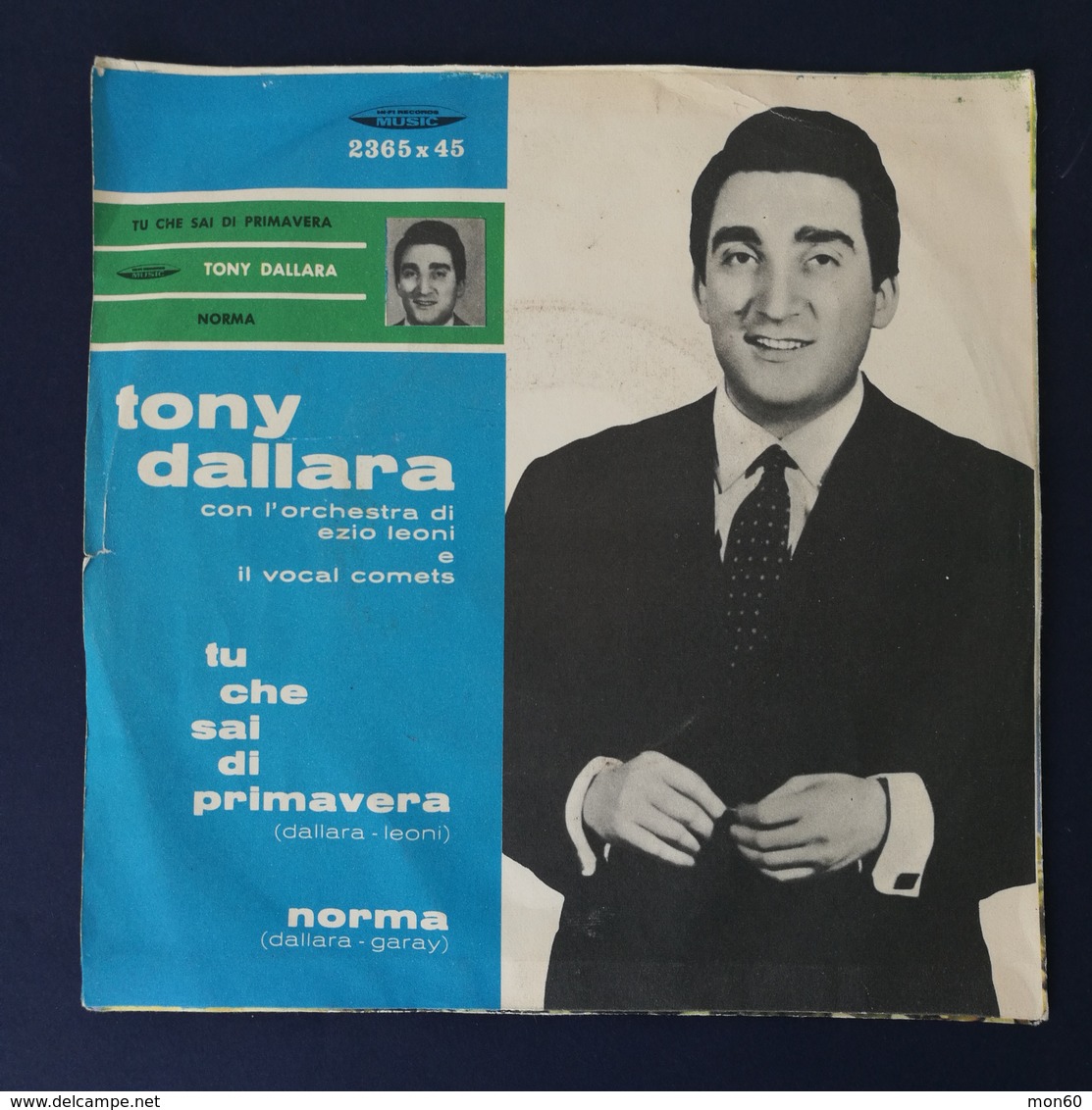 45 Giri - Tony Dallara - Tu Che Sai Di Primavera / Norma - 45 G - Maxi-Single