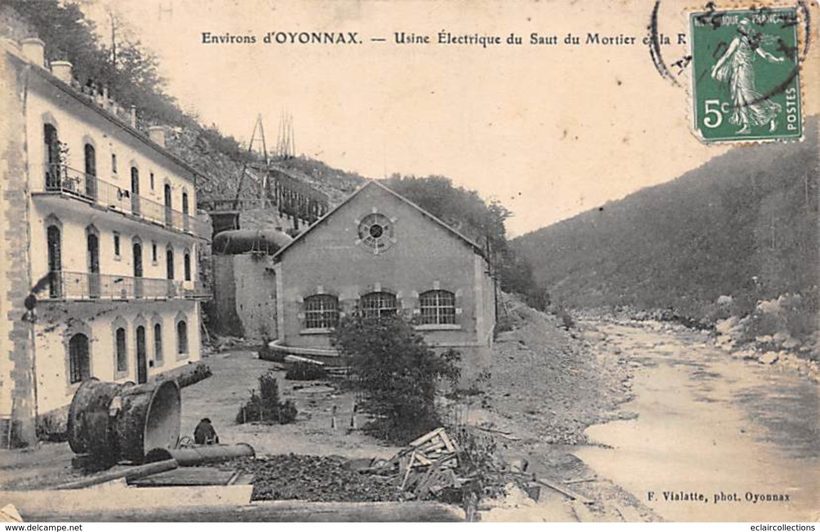 Oyonnax     01      Usine Electrique Du Saut Du Mortier           (voir Scan) - Oyonnax