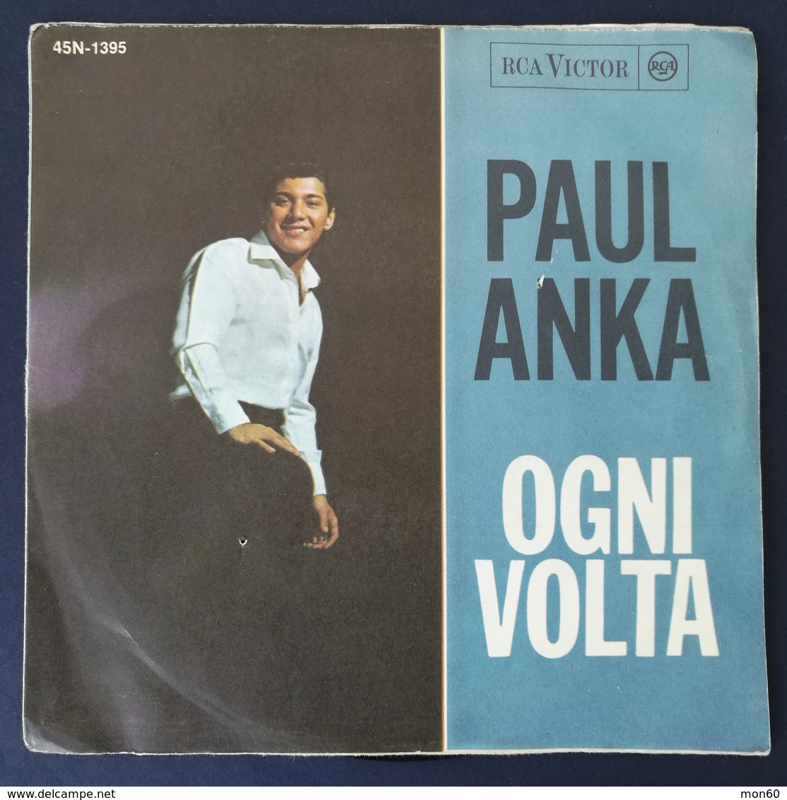 45 Giri - Paul Anka - Ogni Volta / Stasera Resta Con Me - 45 T - Maxi-Single