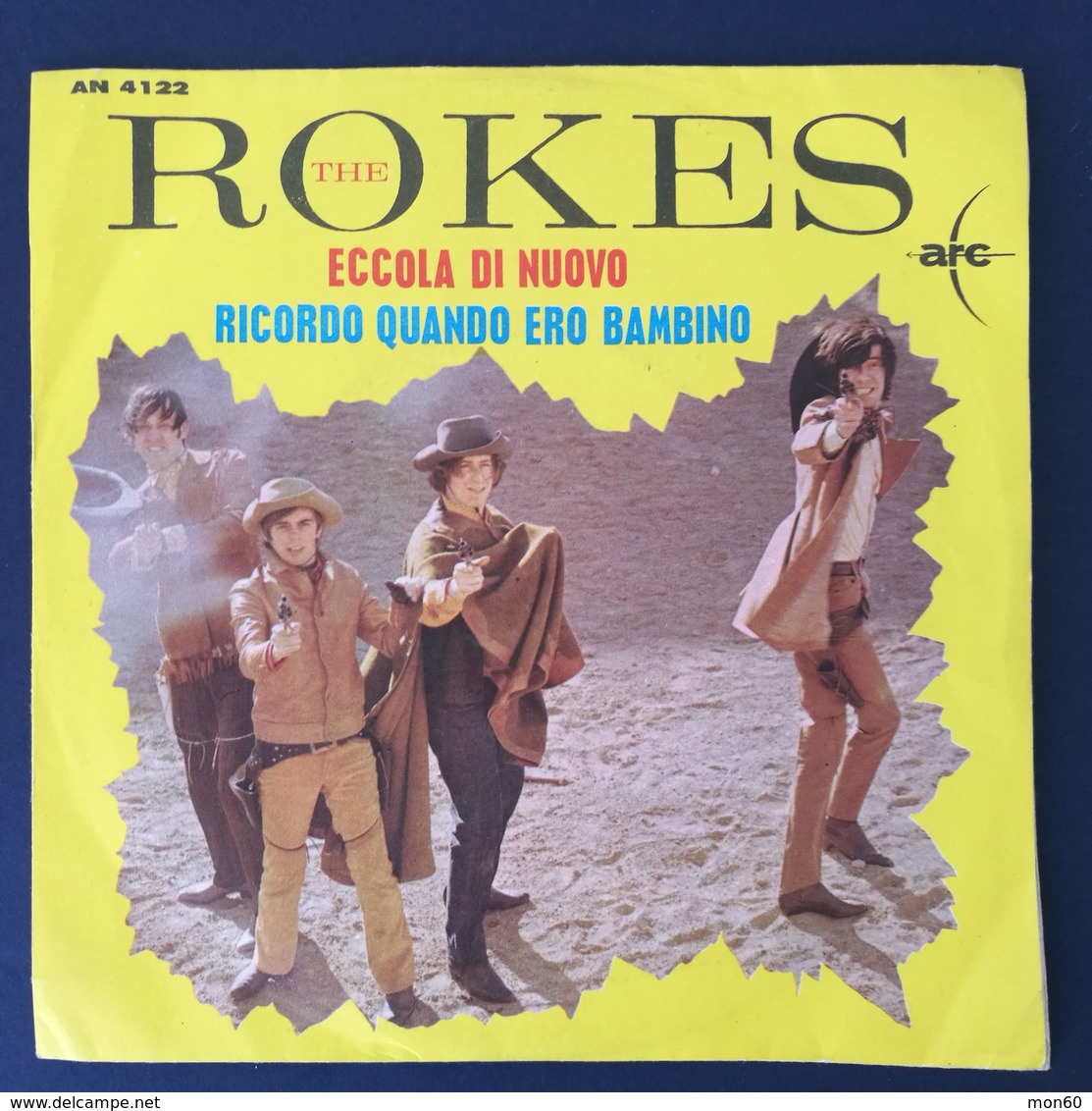 45 Giri - The Rokes - Eccola Di Nuovo / Ricordo Quando Ero Bambino - 45 G - Maxi-Single