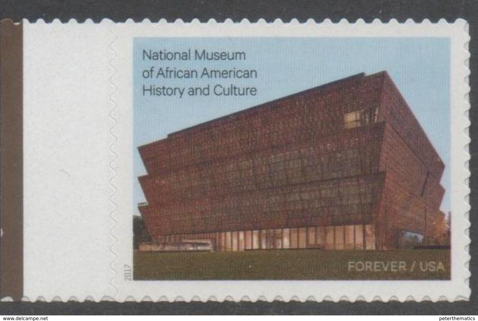 USA , 2017, MNH, MUSEUMS, NATIONAL MUSEUM OF AFRICAN AMERICAN HISTORY AND CULTURE, 1v - Museums