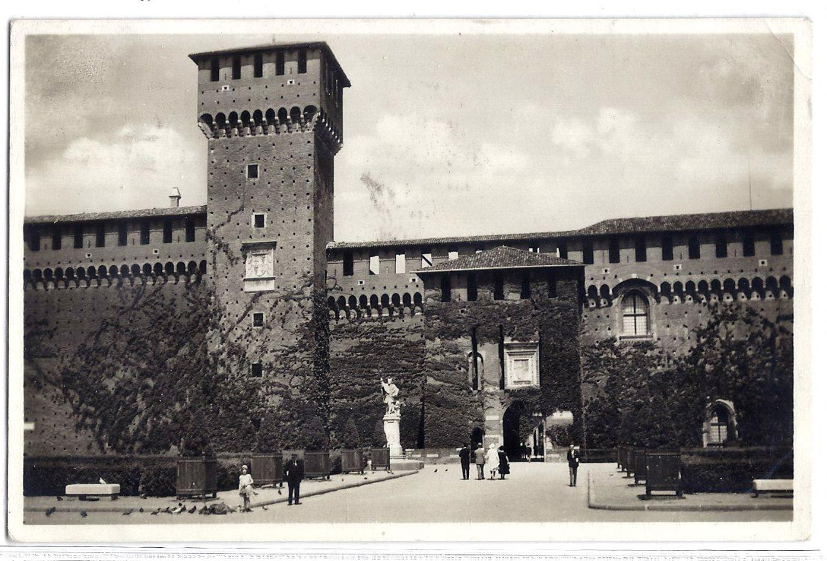 Milano - Castello Sforzesco - Torre Di Teodolinda - 1931. - Milano