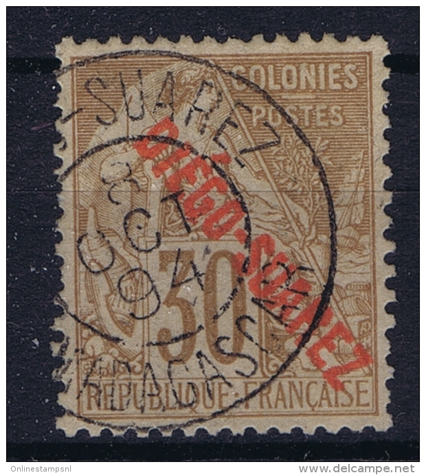 Diego-Suarez Yv 21 Obl./Gestempelt/used  1892 - Gebruikt