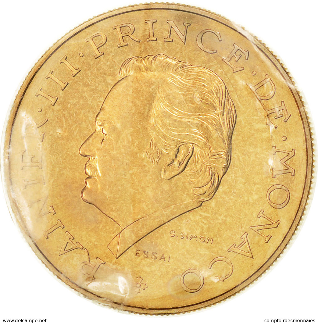 Monnaie, Monaco, 10 Francs, 1974, SUP, Copper-Nickel-Aluminum, KM:E63 - 1960-2001 Nouveaux Francs