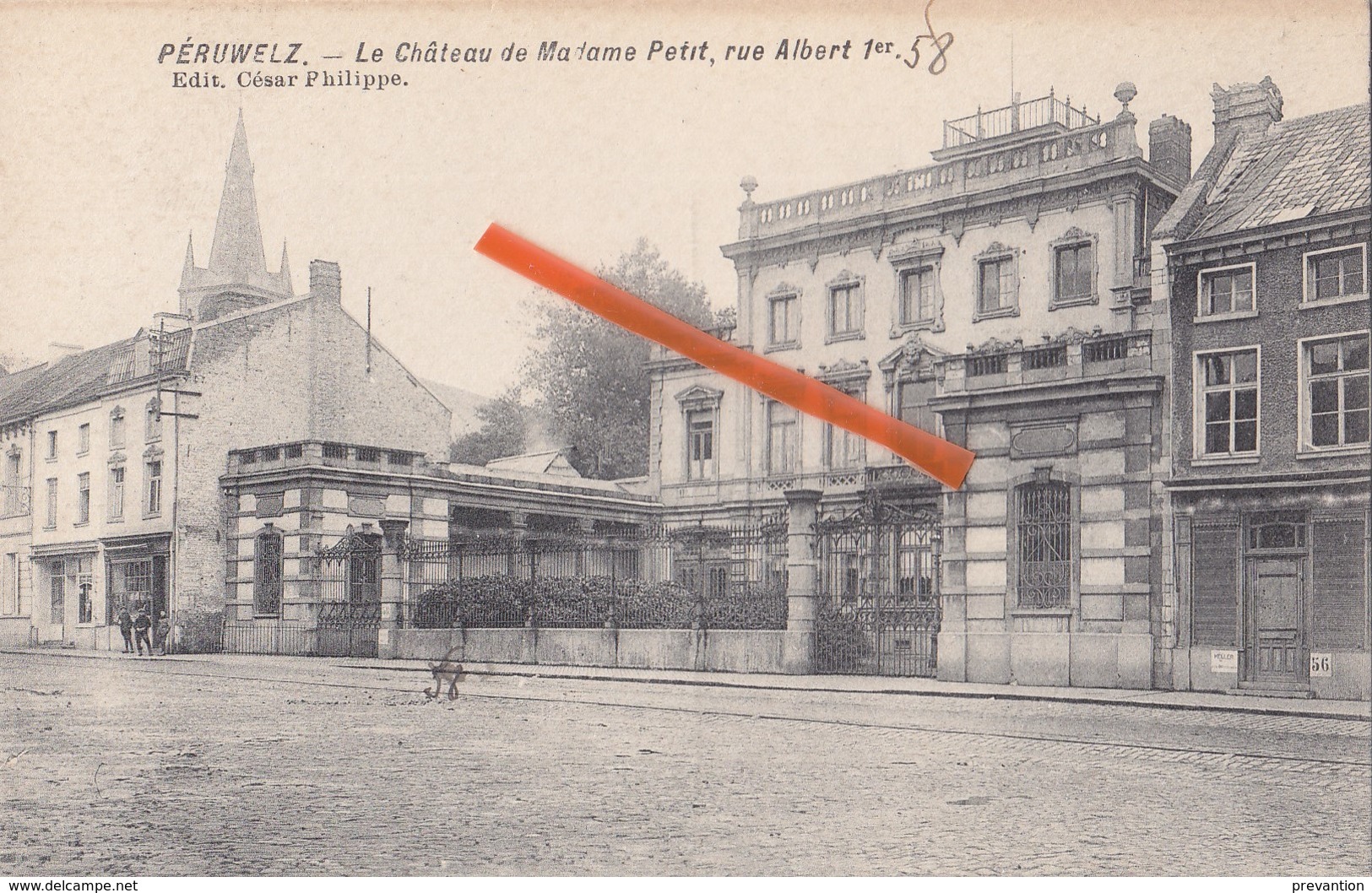 PERUWELZ - Le Château De Madame Petit, Rue Albert Iér - Péruwelz