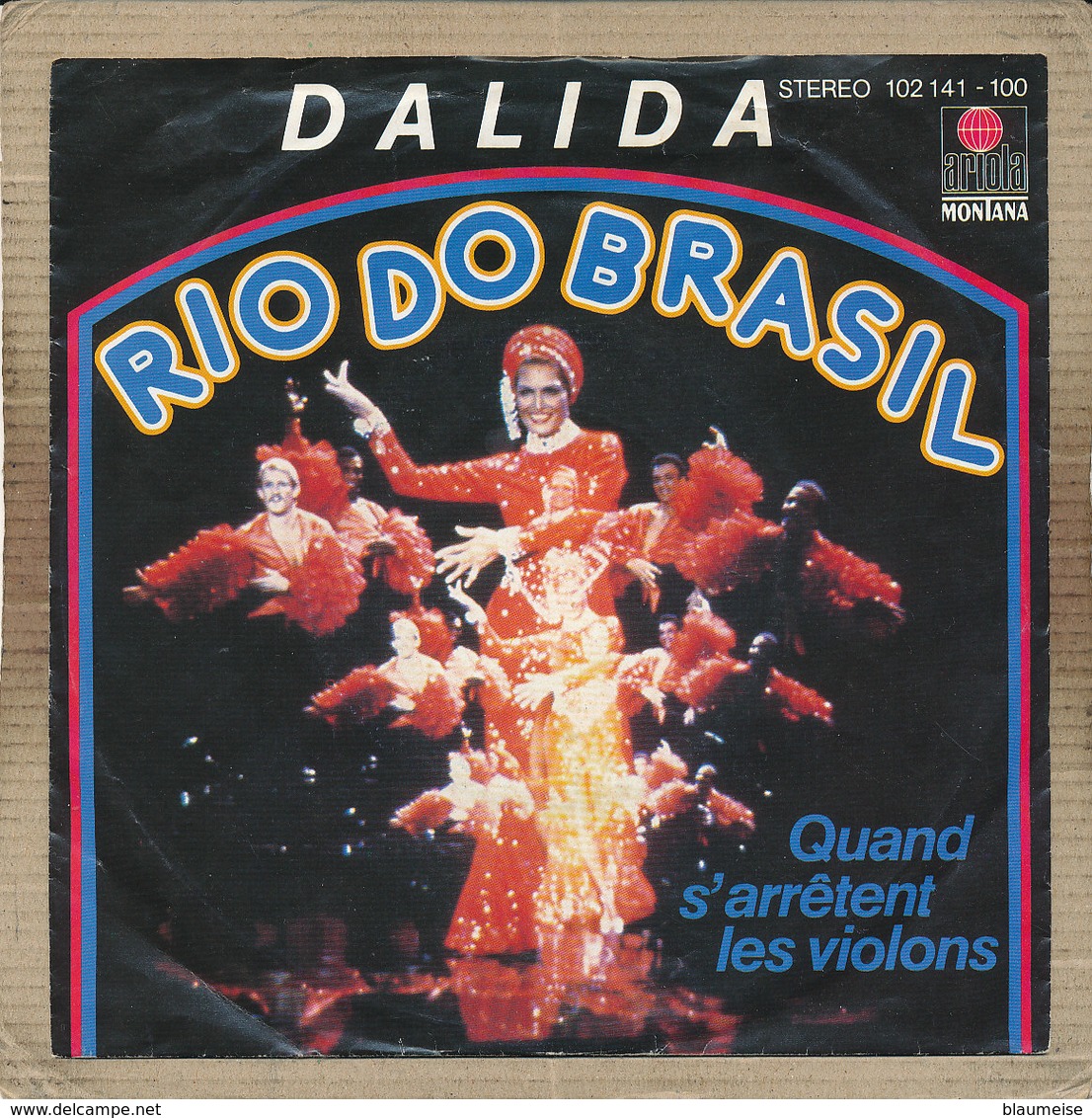 7" Single, Dalida, Rio Do Brasil - Disco, Pop
