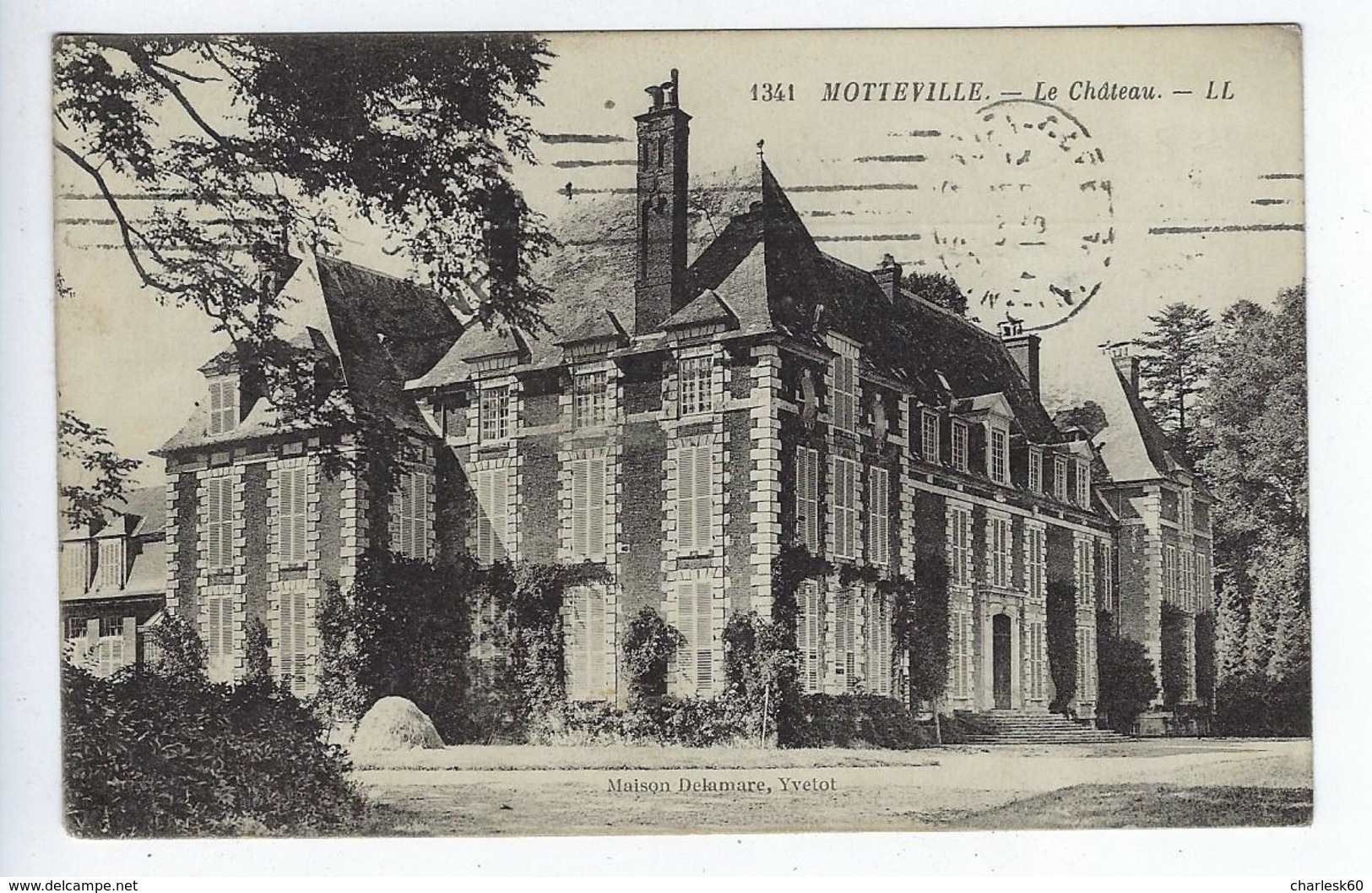 CPA - 76 - Yerville - Yvetot - Motteville - Château - 1341 - Yerville
