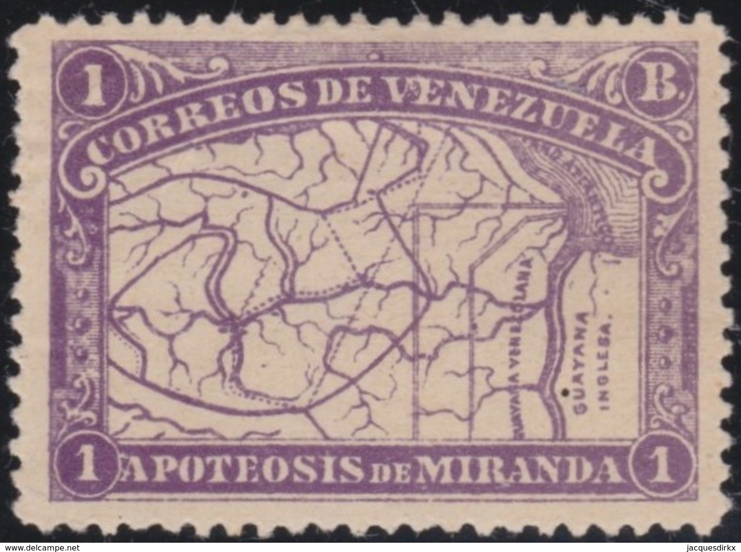 Venezuela          .    Yvert      .       58       .       *       .     Ongebruikt   .     /    .    Mint-hinged - Venezuela