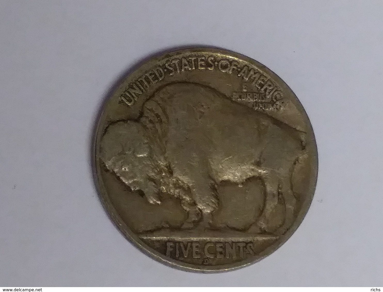 1927-D Buffalo Nickel - 1913-1938: Buffalo