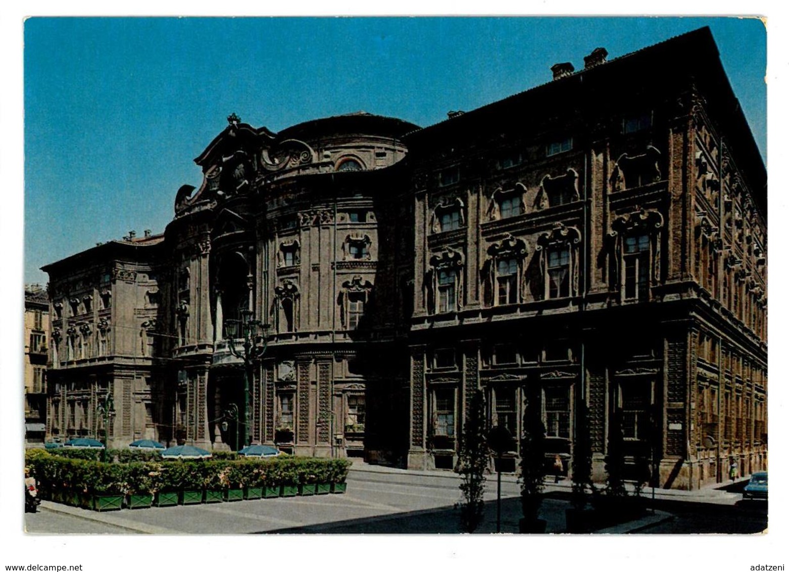 Piemonte Torino Palazzo Carignano Viaggiata 1980 - Palazzo Carignano