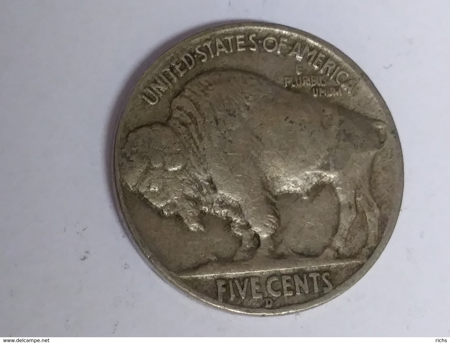 1935-D Buffalo Nickel - 1913-1938: Buffalo