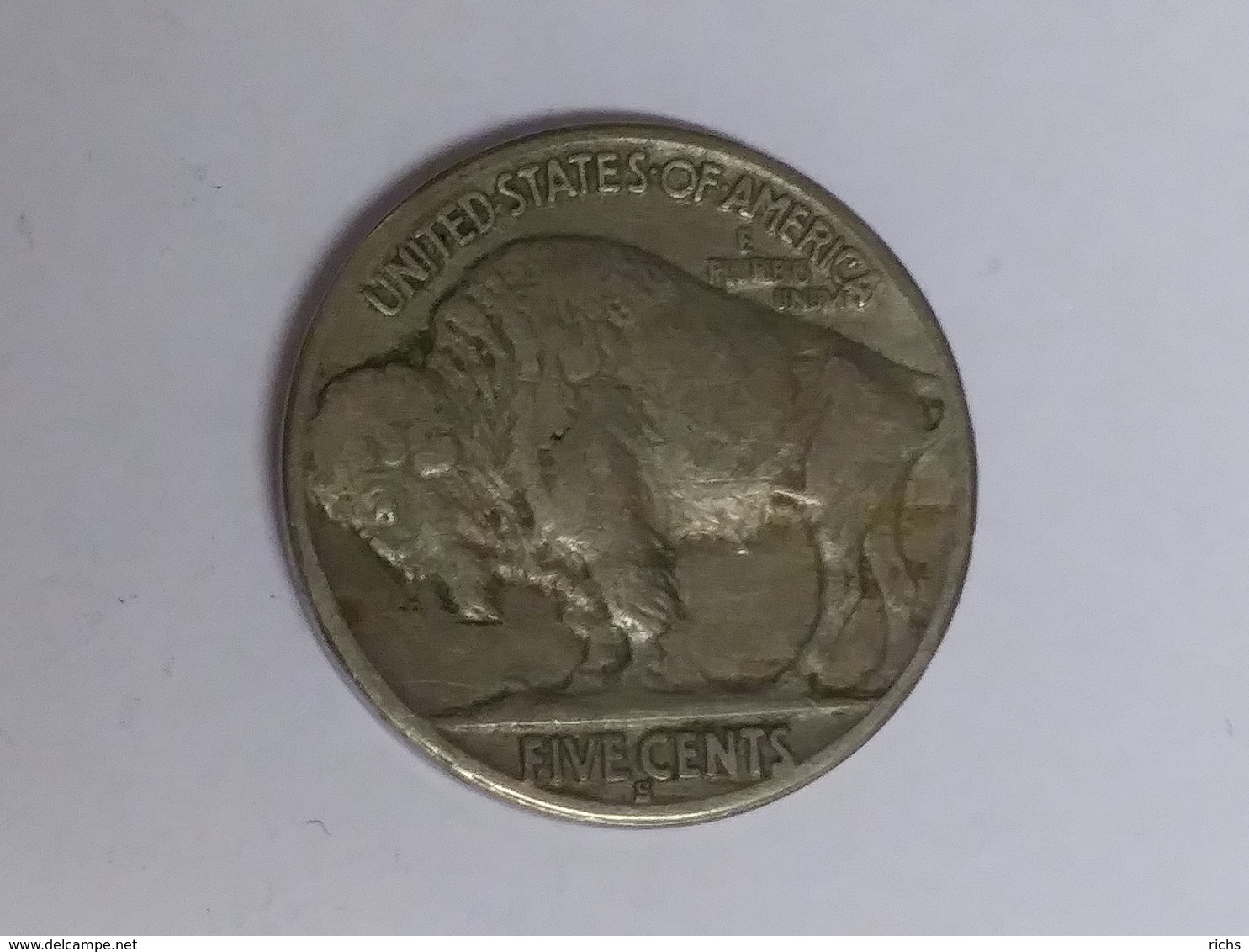 1936-S Buffalo Nickel - 1913-1938: Buffalo