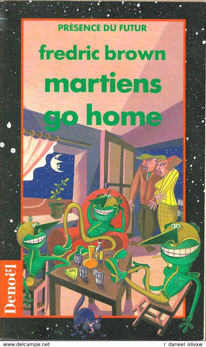 PDF 17 - BROWN, Fredric - Martiens, Go Home ! (1995, Comme Neuf) - Présence Du Futur