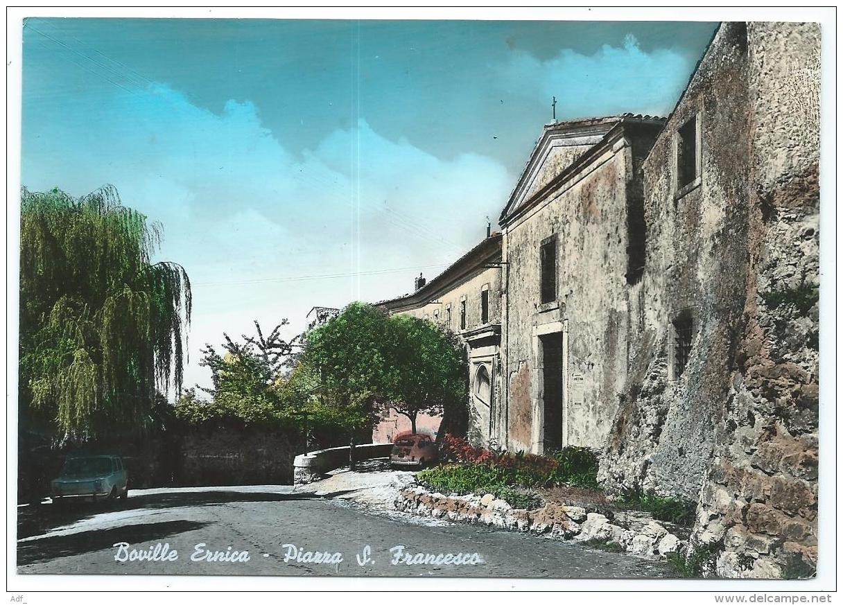 CPSM COLORISEE BOVILLE ERNICA, PIARRA S. FRANCESCO, FROSINONE, LATIUM, ITALIE - Frosinone