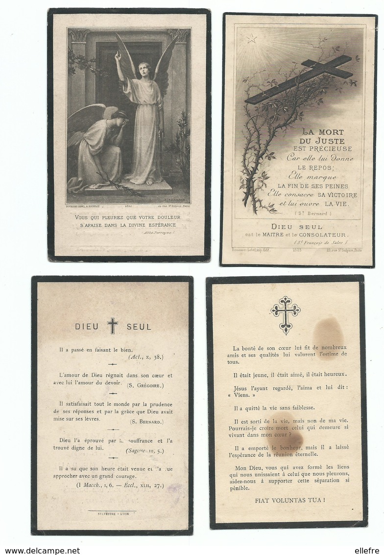 Carte De Prière En Mémoire Des Défunts  : Souvenez Vous Dans Vos Prières De ...Deuil Lot De 8 Cartes Format 11 / 7 Cm - Autres & Non Classés