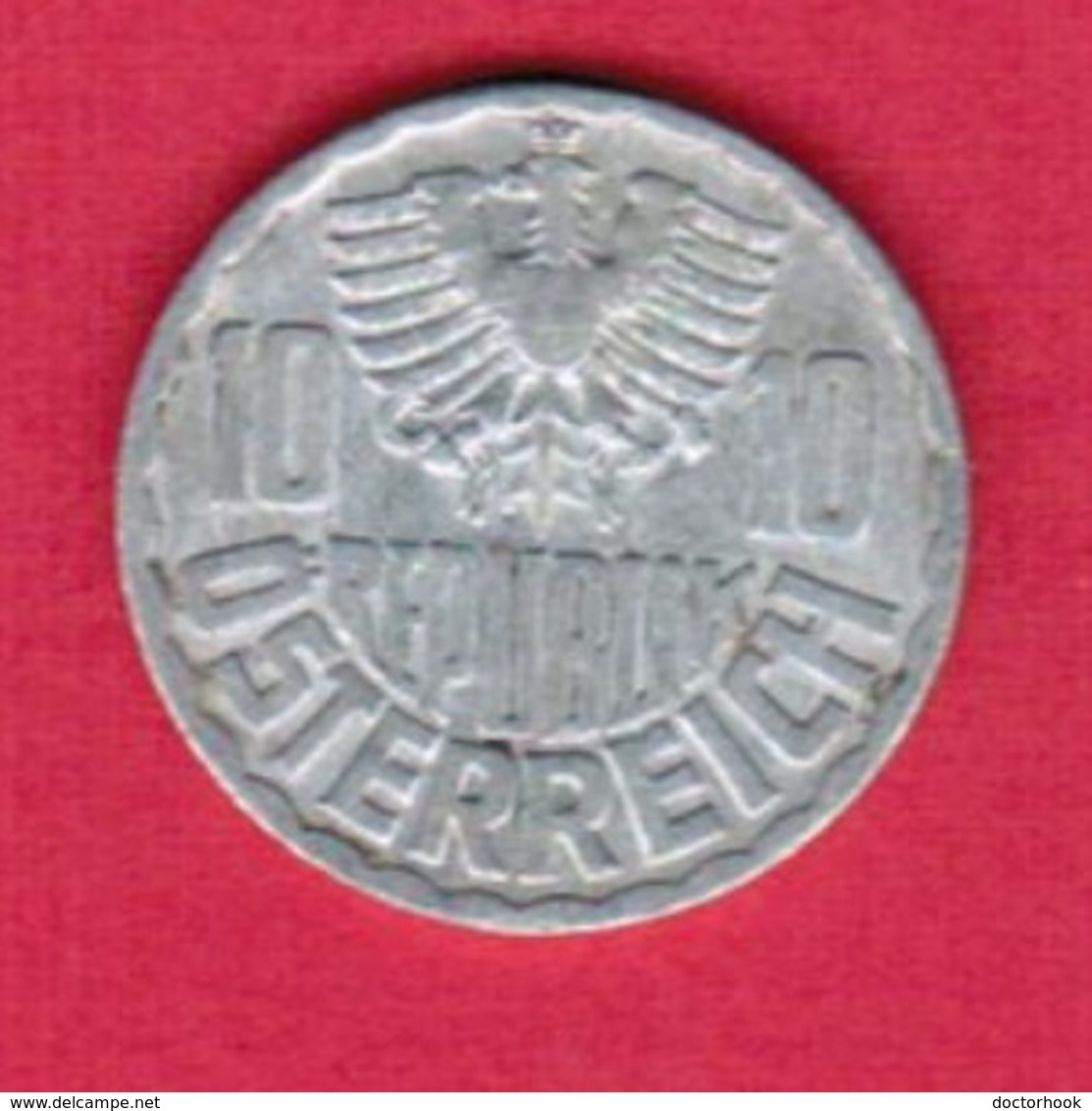 AUSTRIA   10 GROSCHEN 1962 (KM # 2878) #5139 - Austria