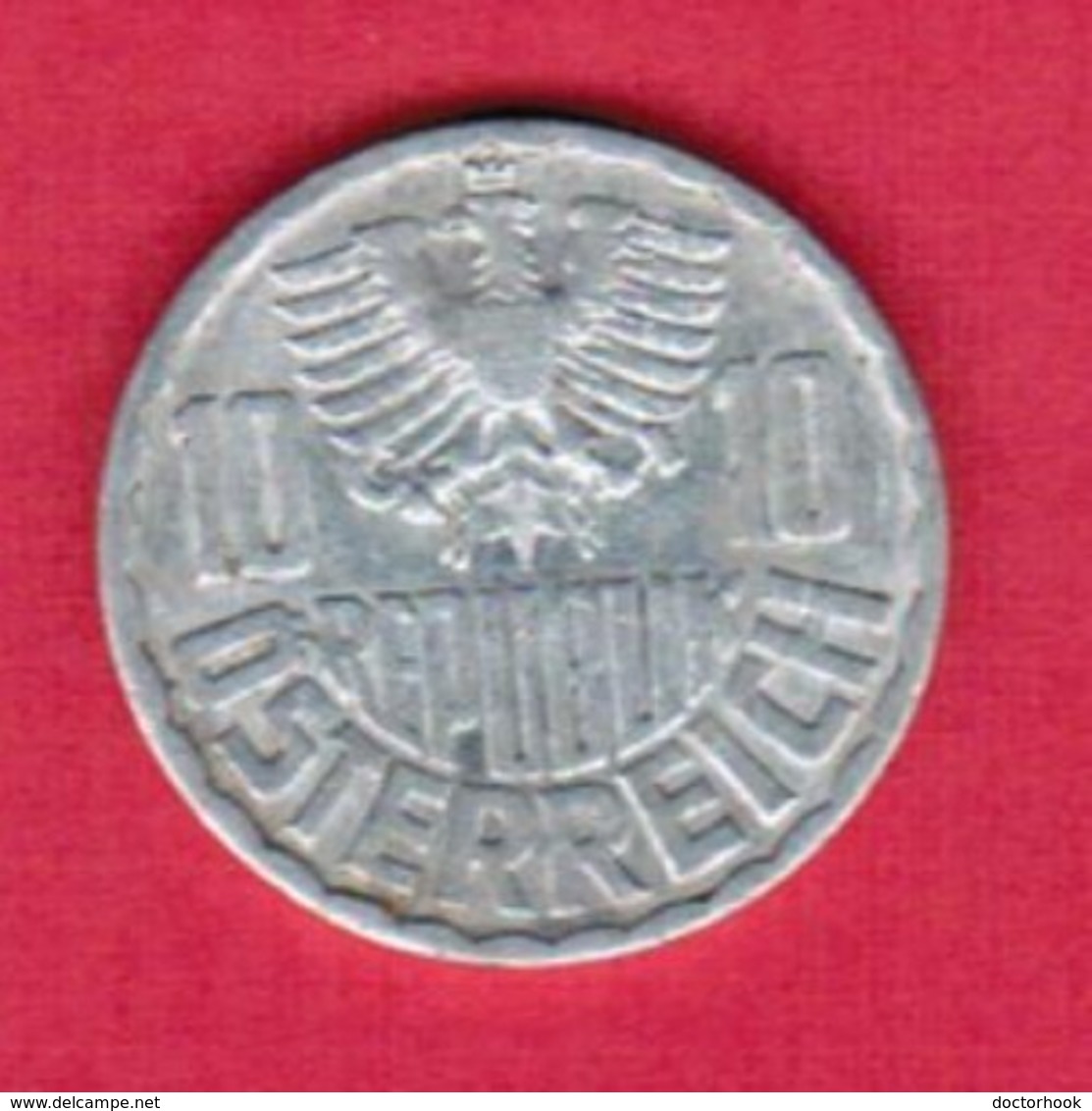 AUSTRIA   10 GROSCHEN 1963 (KM # 2878) #5140 - Austria
