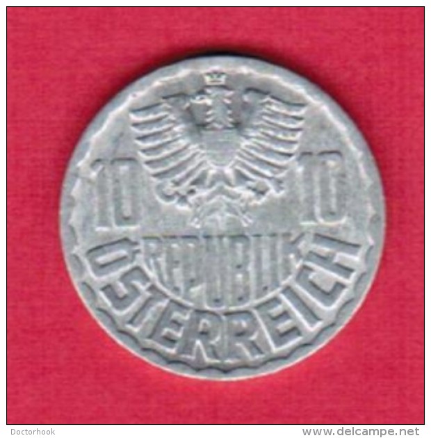 AUSTRIA   10 GROSCHEN 1969 (KM # 2878) #5147 - Austria