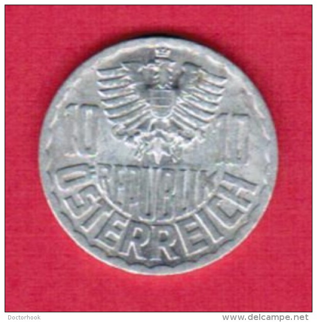 AUSTRIA   10 GROSCHEN 1969 (KM # 2878) #5148 - Austria