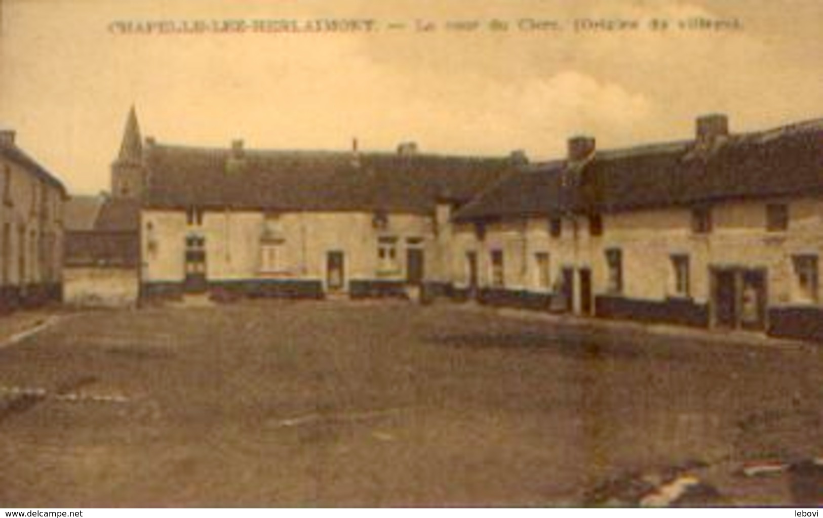 CHAPELLE-LEZ-HERLAIMONT « La Cour Du Clerc (origine Du Village) » - Chapelle-lez-Herlaimont