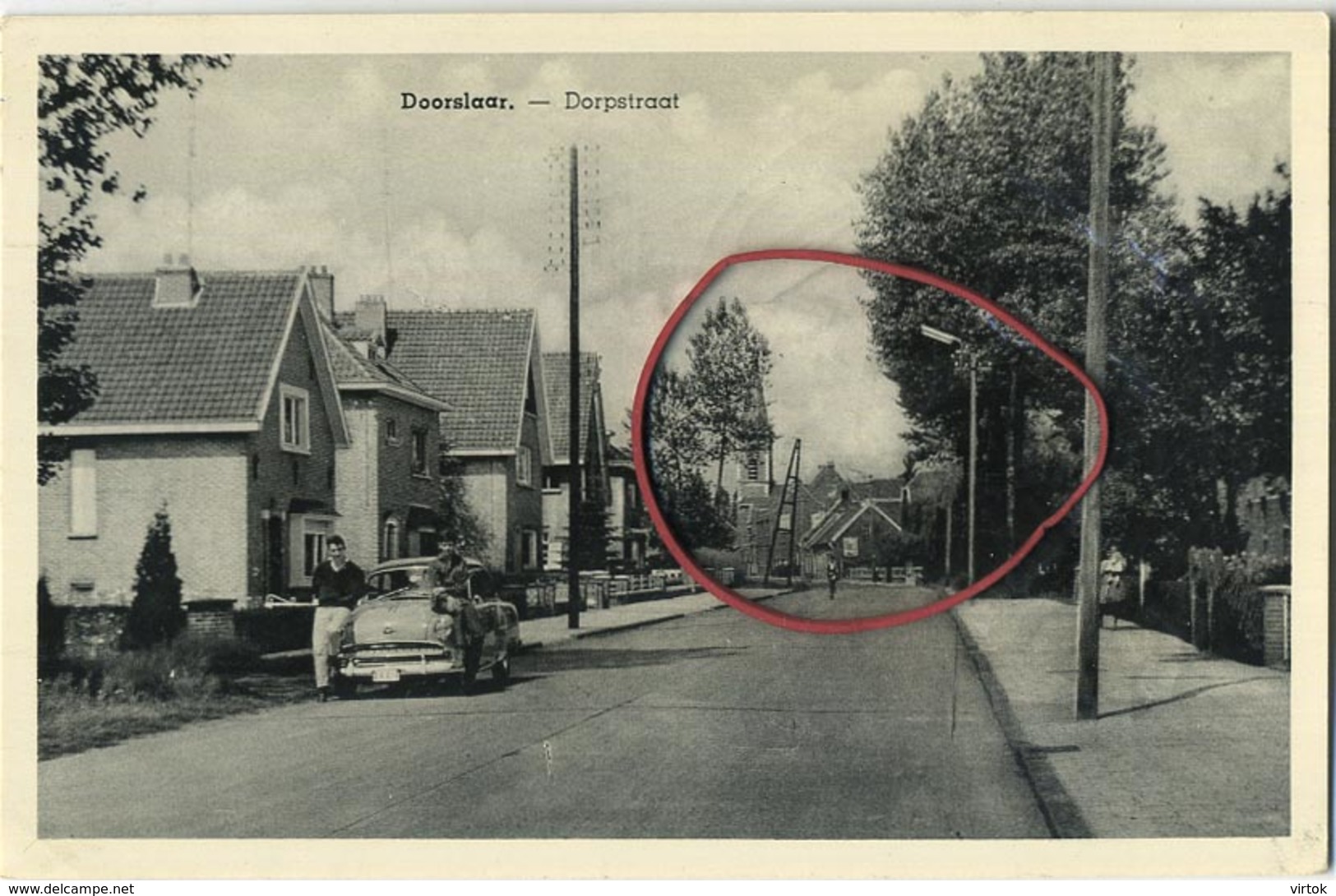 Doorslaar  :  Dorpstraat  (  !!!!  Zie Scan Voor Detail   !!!!   )  Eksaarde - Lokeren