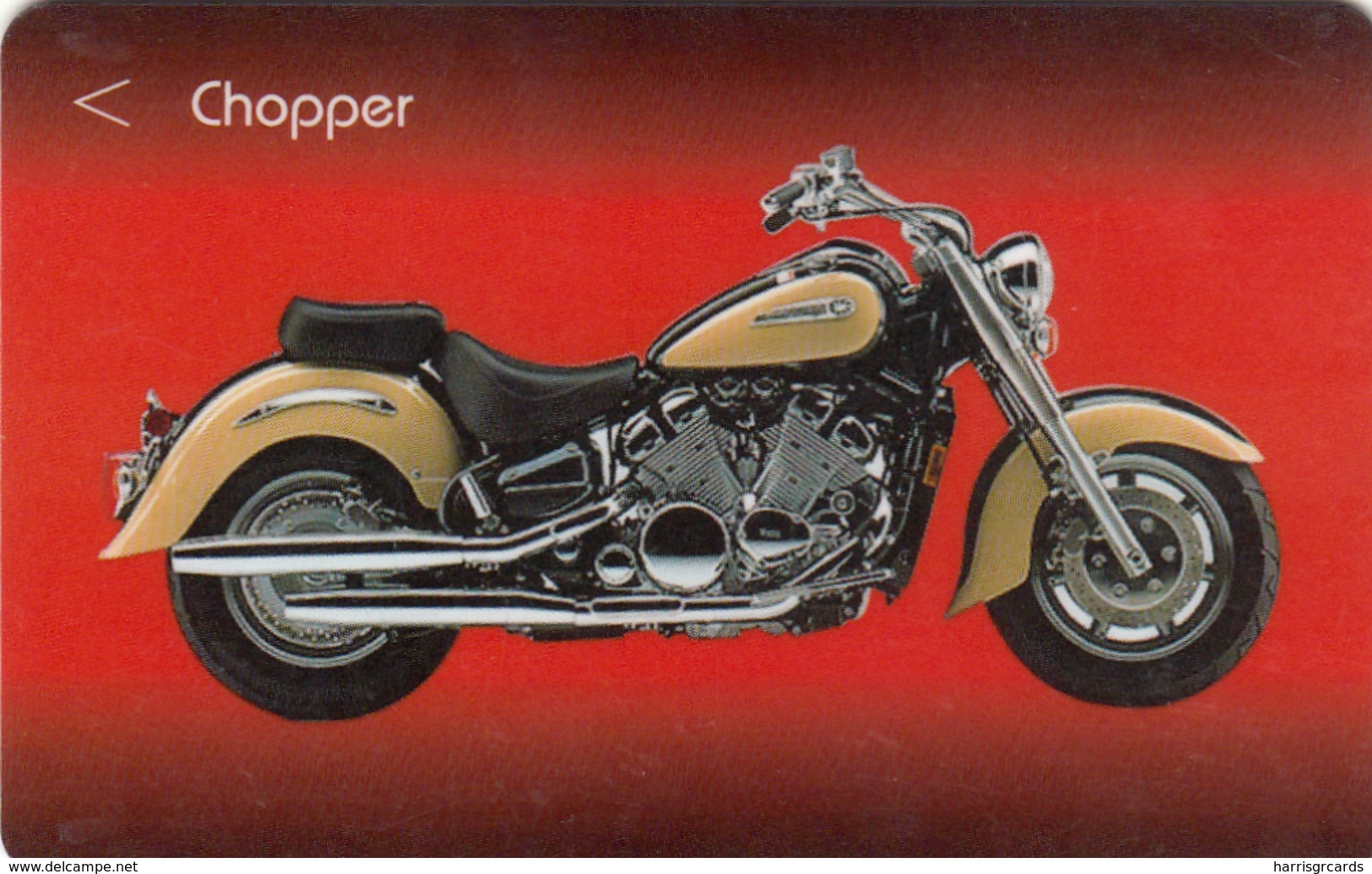 SINGAPORE - Chopper, 20$,CN:103SIGD (Not Dashed Zero), Used - Motorbikes