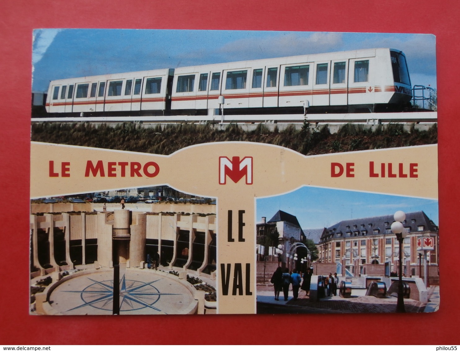 Cpm 59 LILLE  METRO Multivues LE VAL - Lille